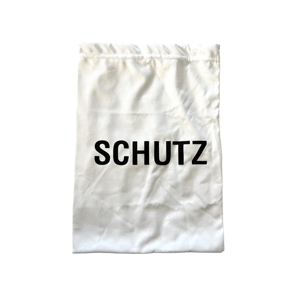 Schutz x Revolve Andy Leather Open Toe Heels, Size 8 New in Box w/Dust Bag - Picture 13 of 16